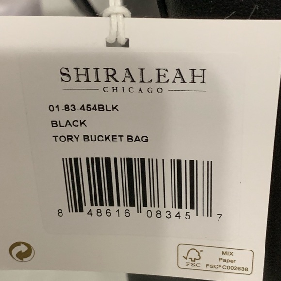 NWT- SHIRALEAH Tory Bucket Bag - Picture 7 of 11